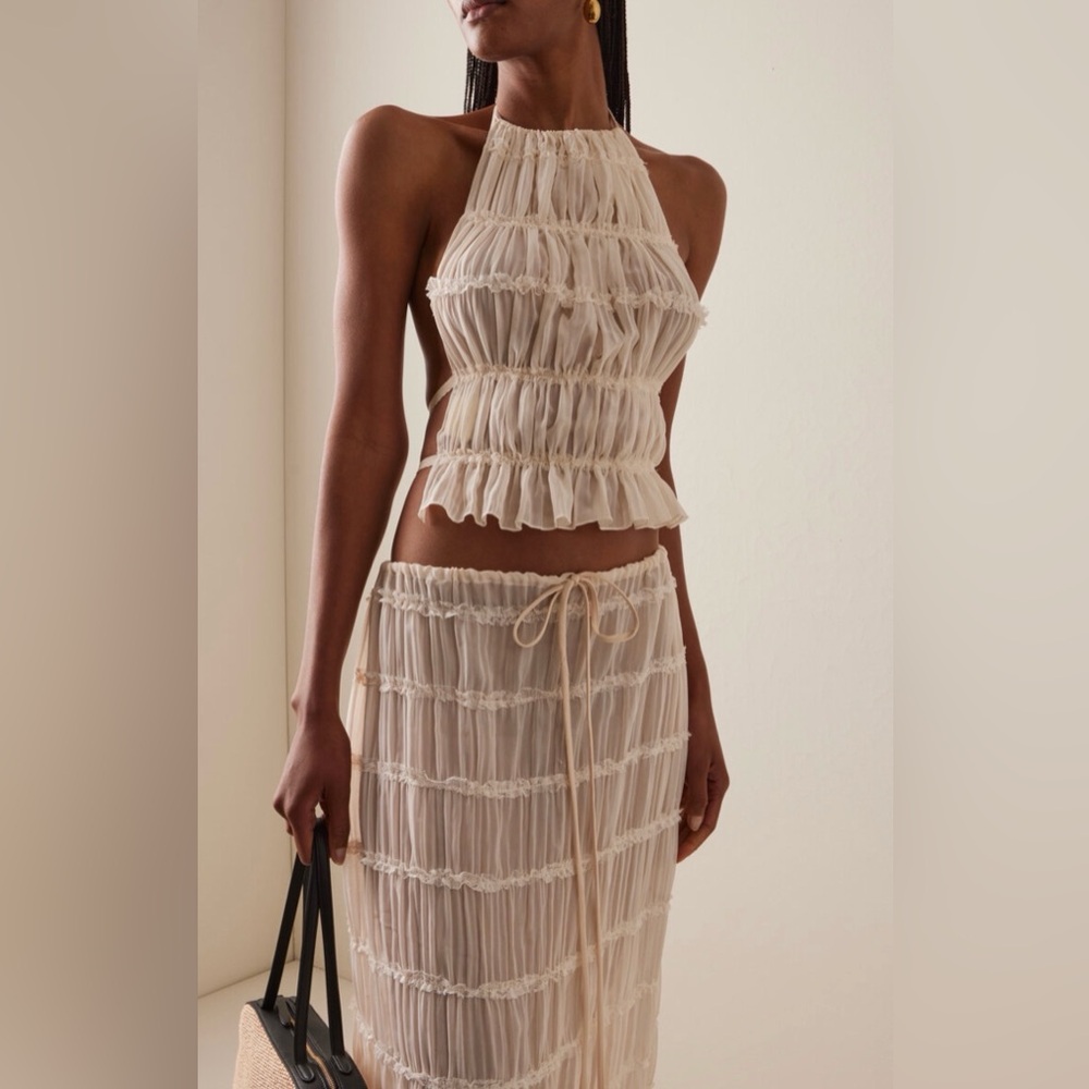 NWT Arcina Ori Juliette Halter Top